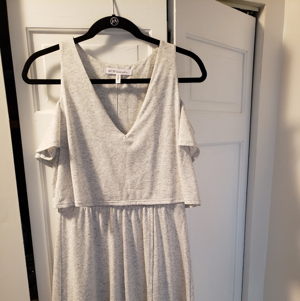 Grey cotton dress